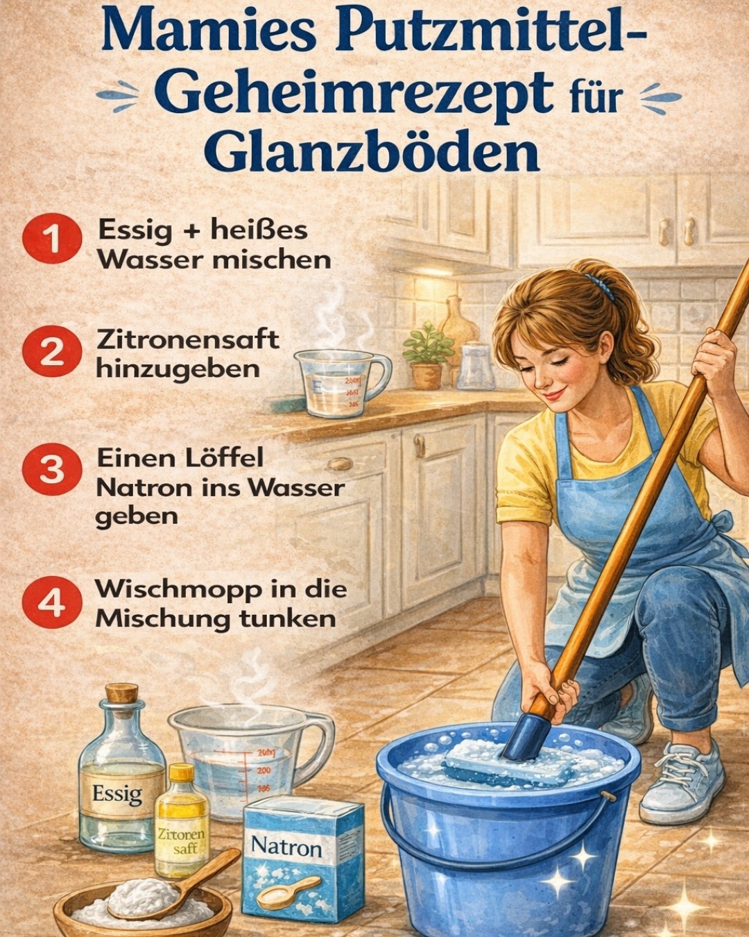 Essig Und Spulmittel Mischen