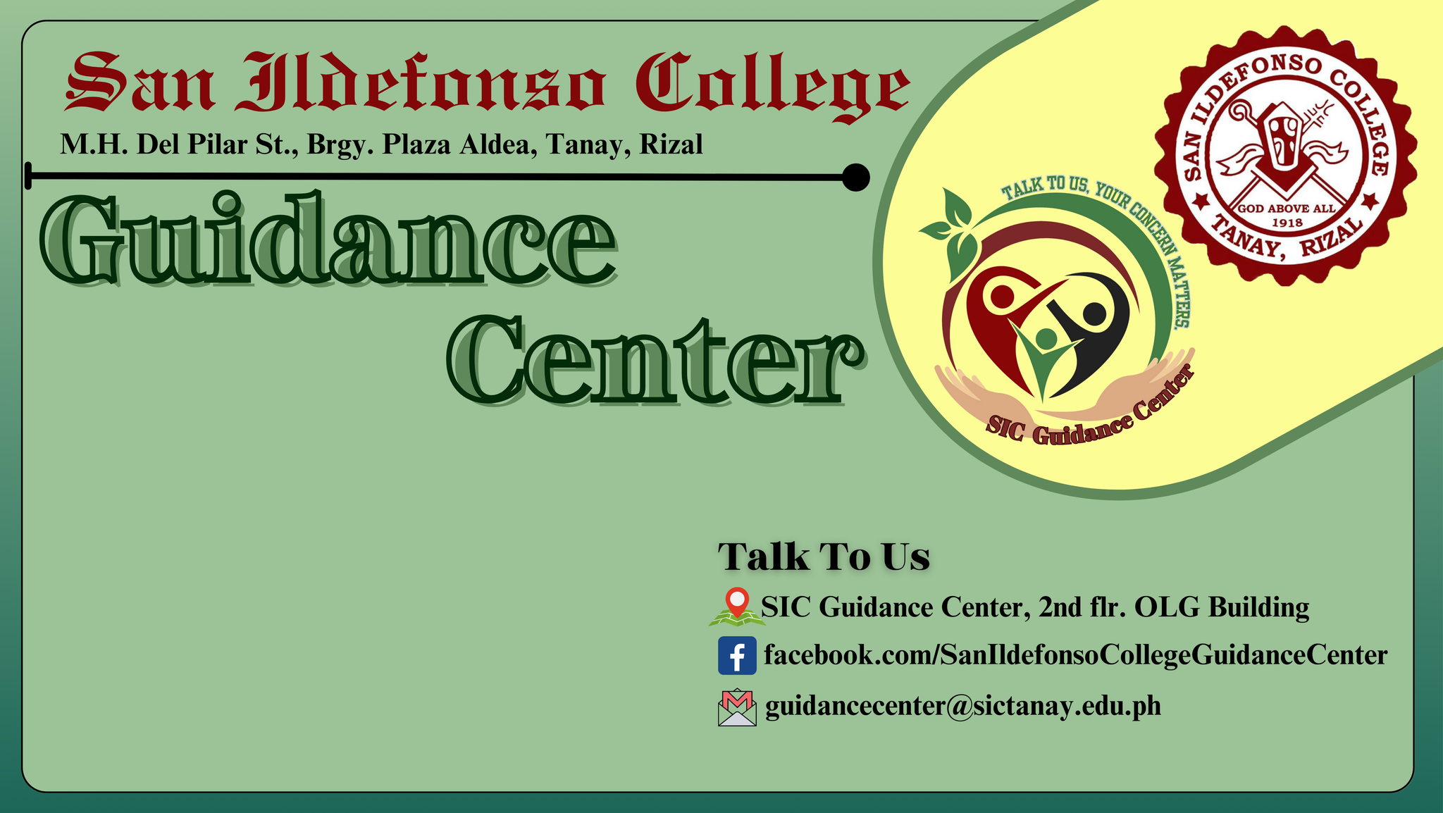 SIC Guidance Center | Tanay