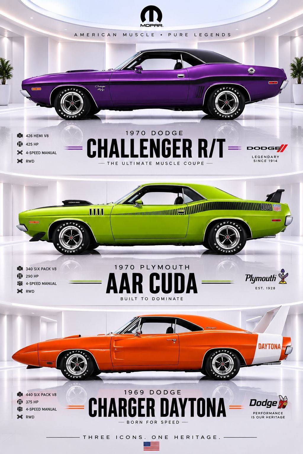 🔥 Ramchargers Legends: Mopar Drag Racing Royalty 🔥 Part of the