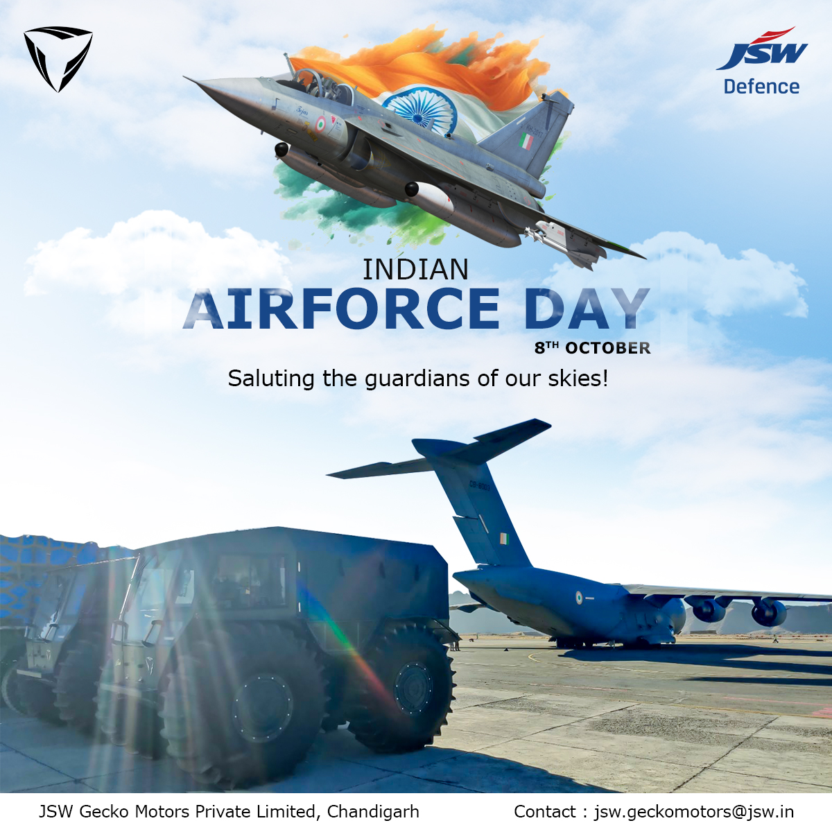 JSW Gecko Motors Private Limited - ️ Saluting the Guardians of Our ...