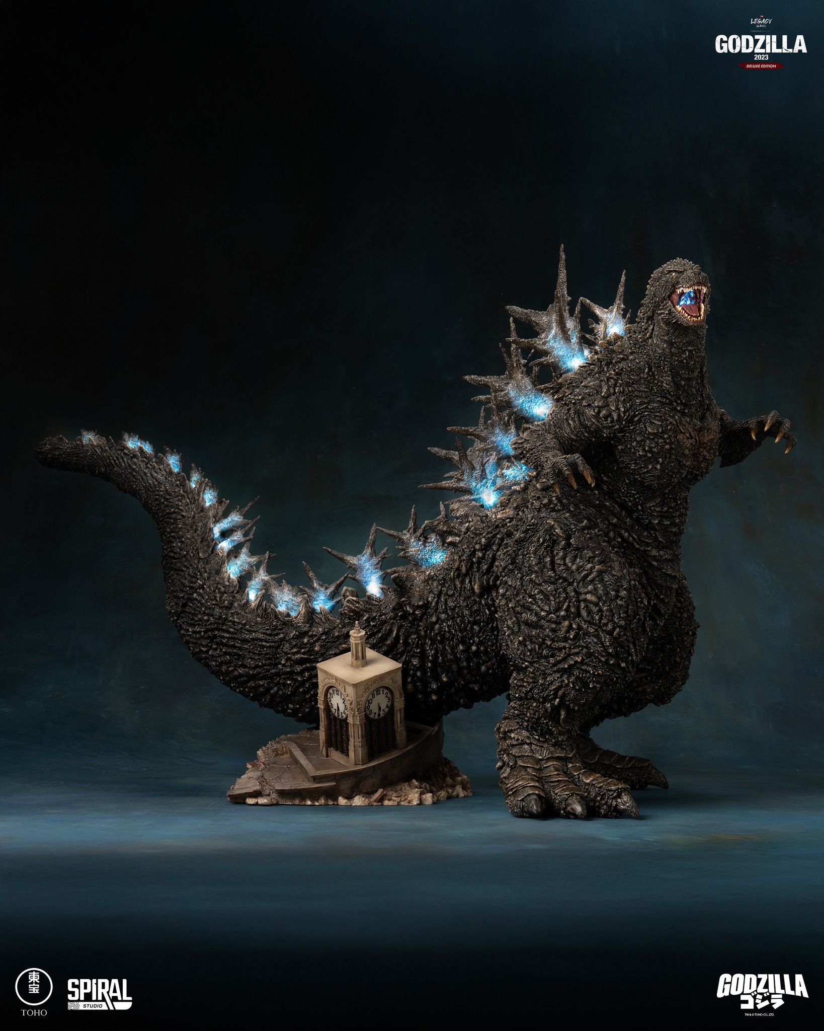 Spiral Studio's Godzilla Minus One Deluxe Ed. is live! It stands