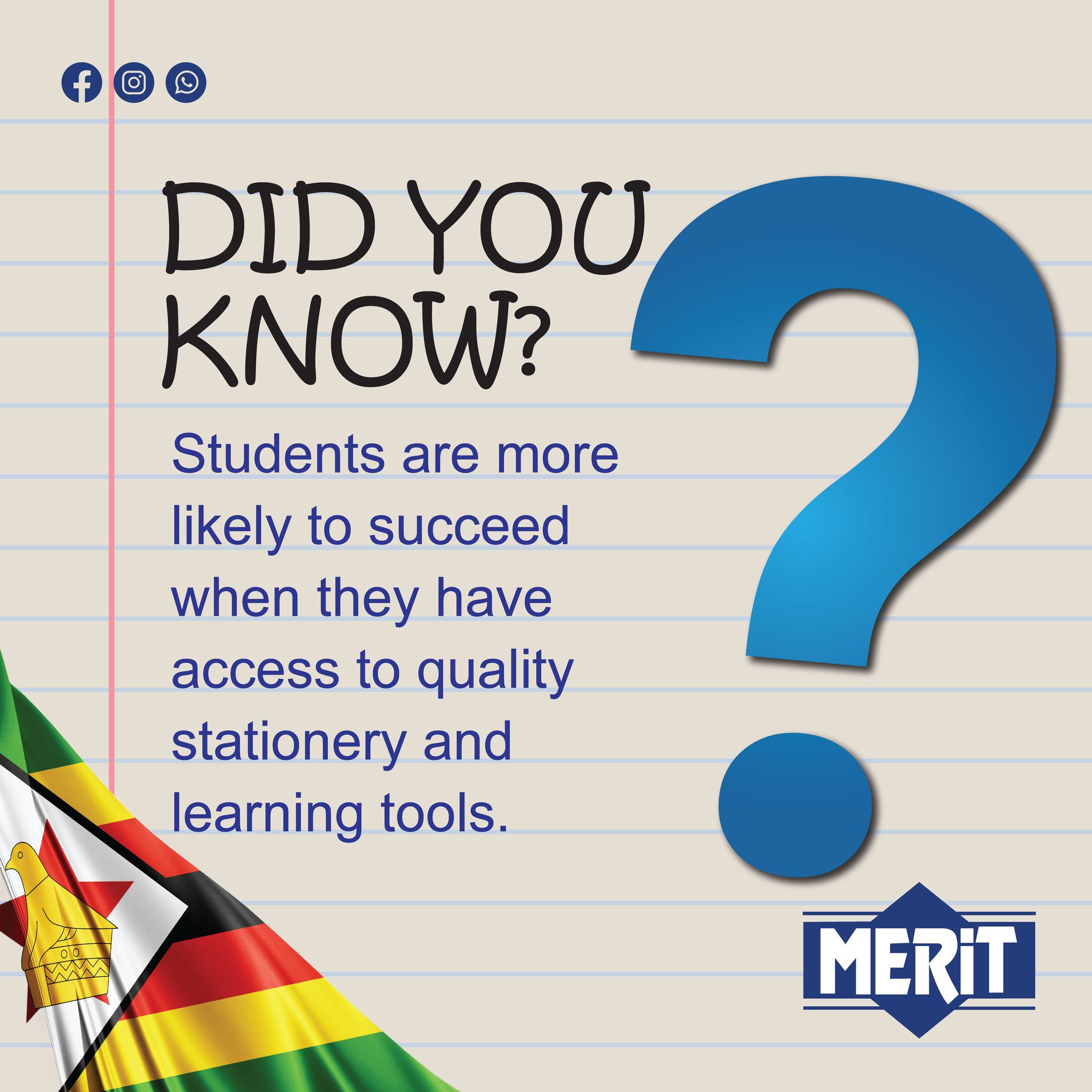Merit Zimbabwe - Did You Know? Students are more likely... | Facebook