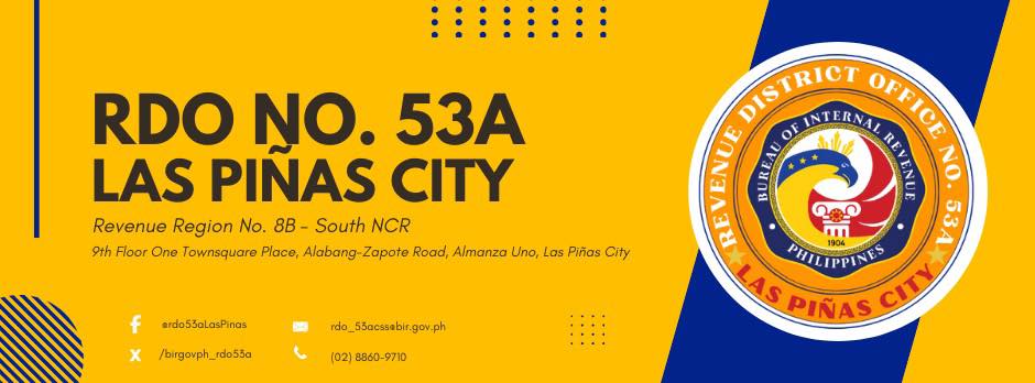BIR RDO 53A Las Piñas City | Las Piñas