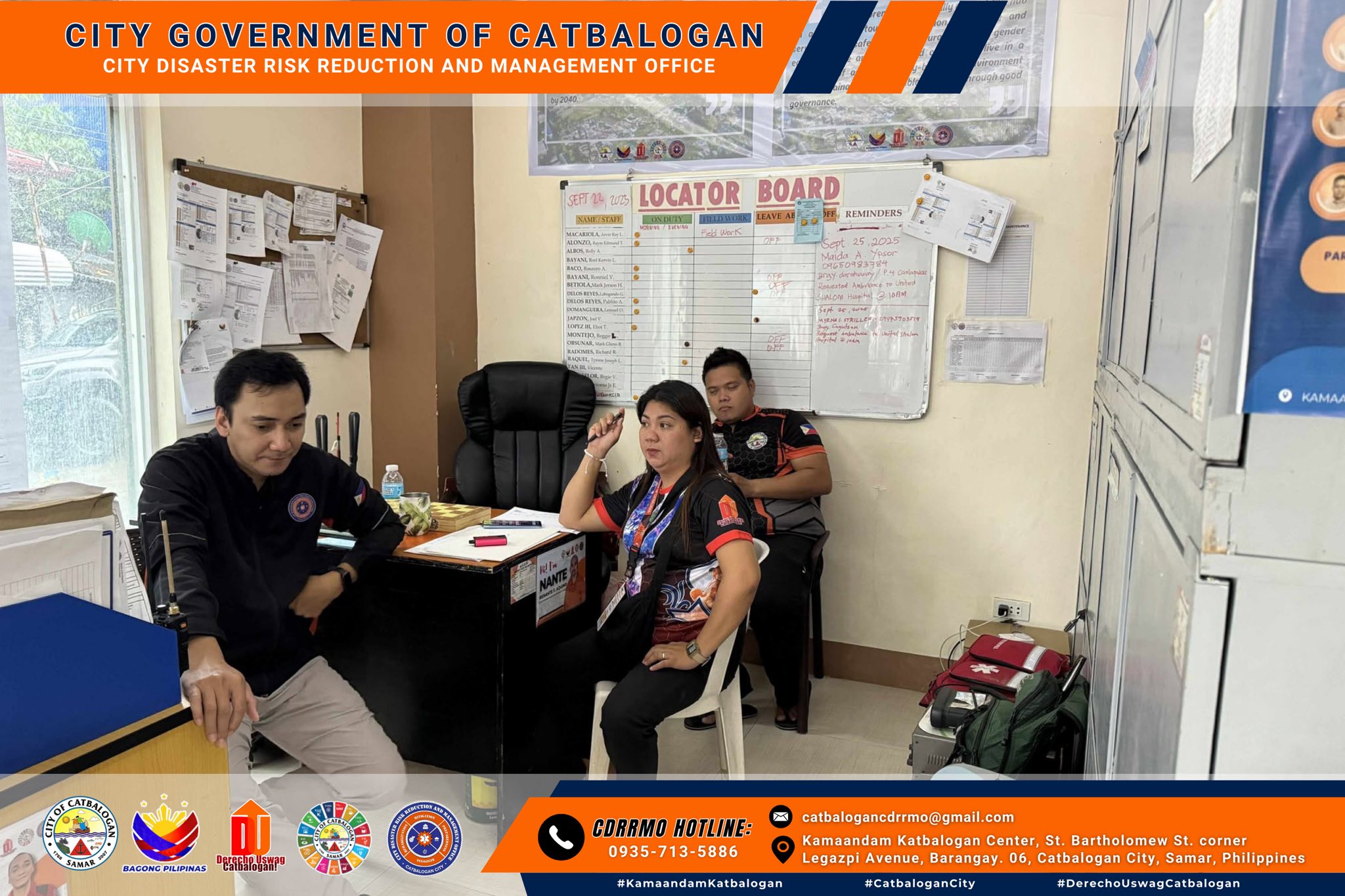 Catbalogan City Disaster Risk Reduction & Management Office added a new ...