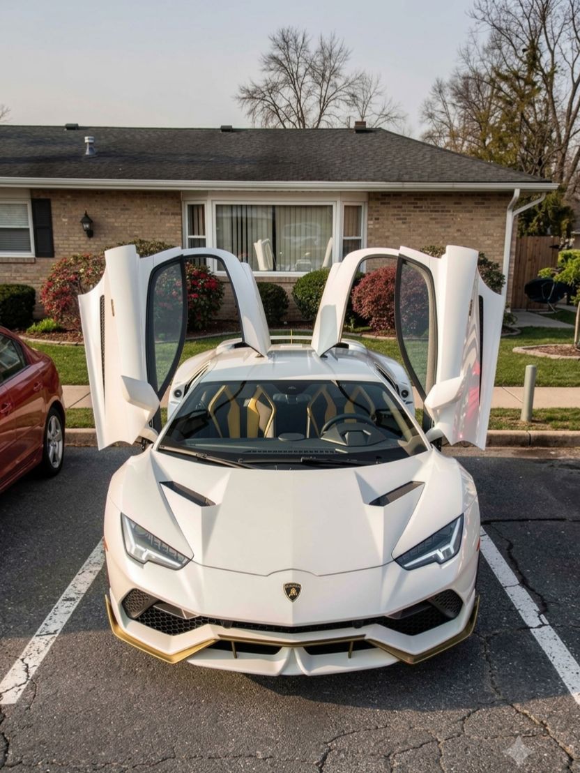 This is the new Lamborghini Aventador SVJ Roadster! The V12 makes