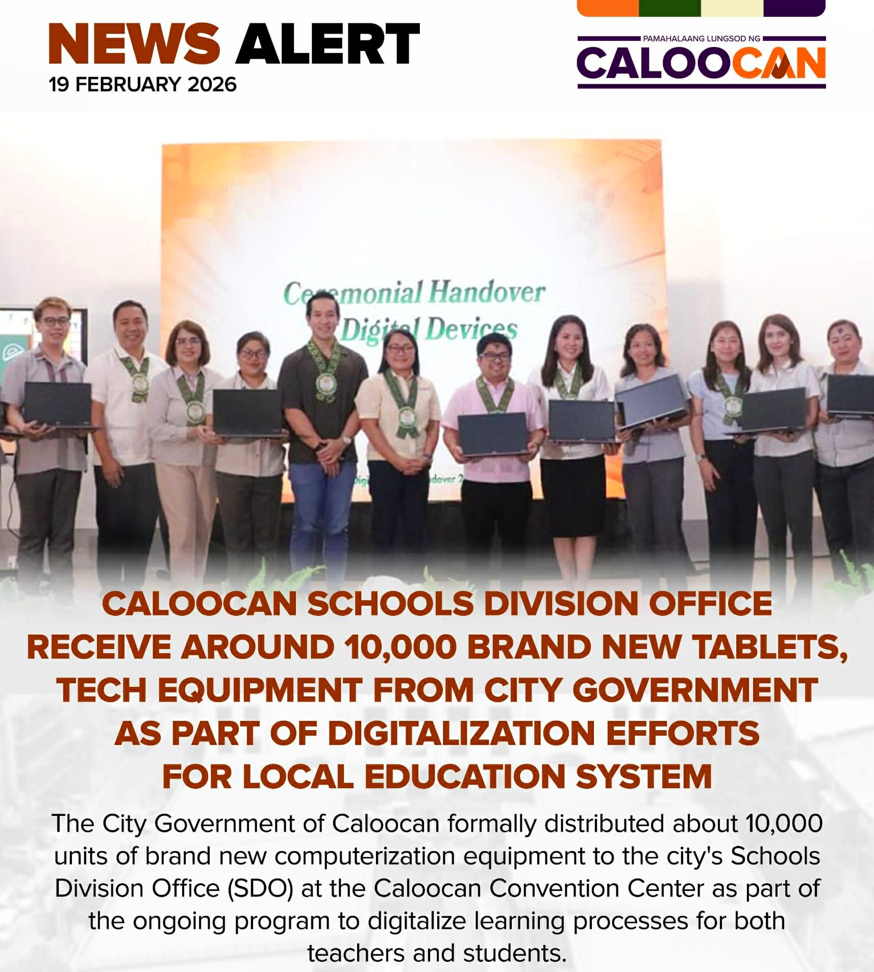 Caloocan - NEWS ALERT: MGA GURO SA CALOOCAN, TUMANGGAP NG HALOS 10,000 ...