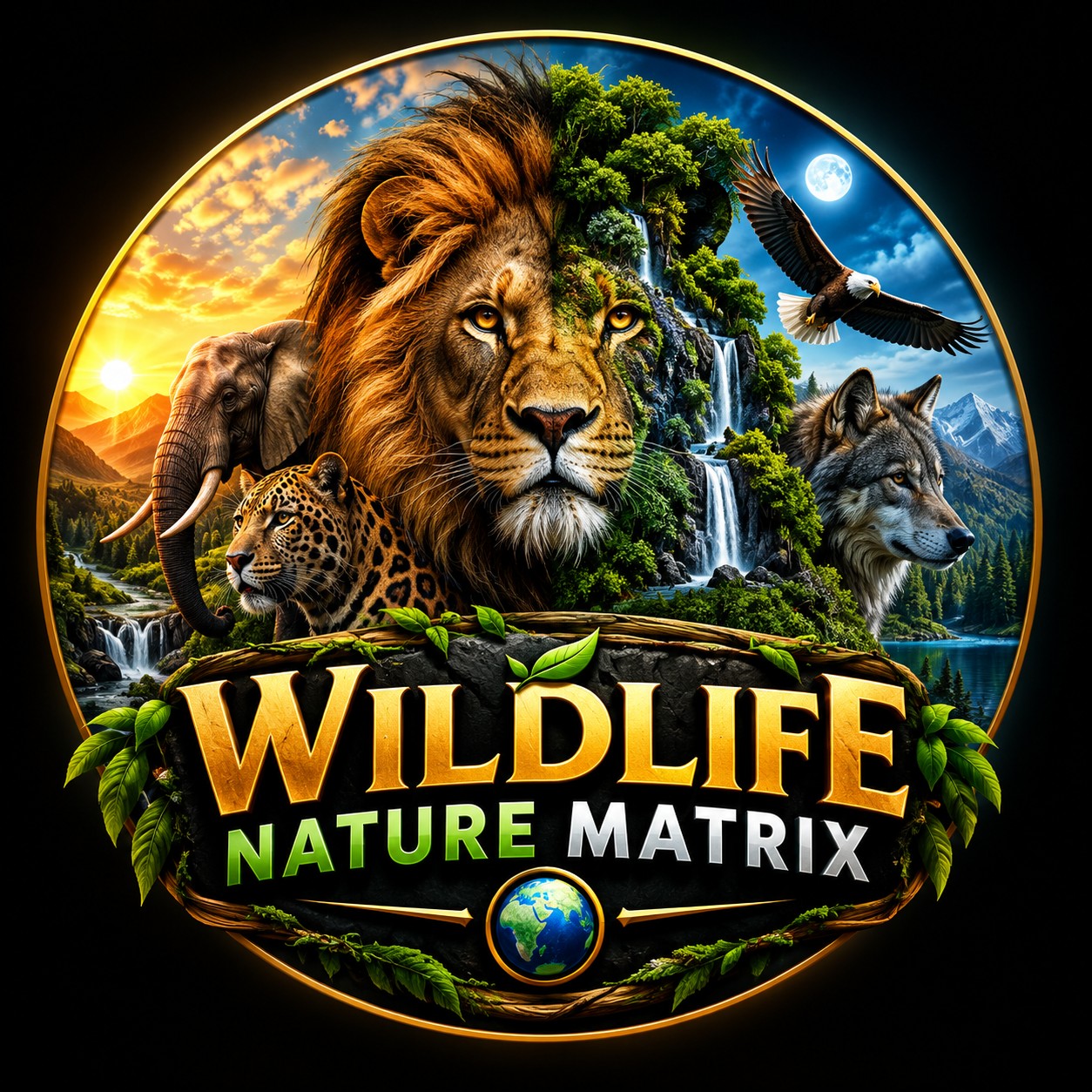 Wildlife Nature Matrix