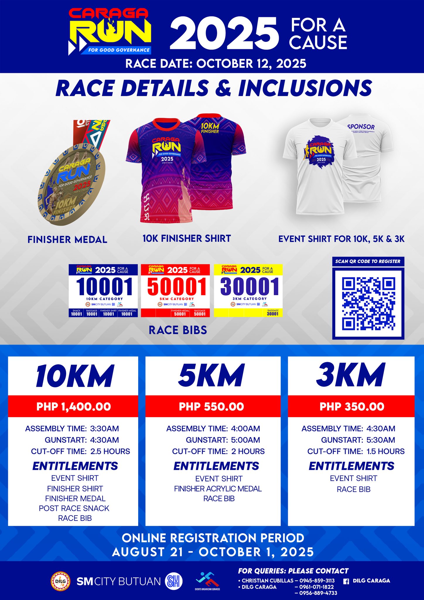 𝐓𝐡𝐞 𝐜𝐥𝐨𝐜𝐤 𝐢𝐬... - Caraga Run for Good Governance 2025 | Facebook