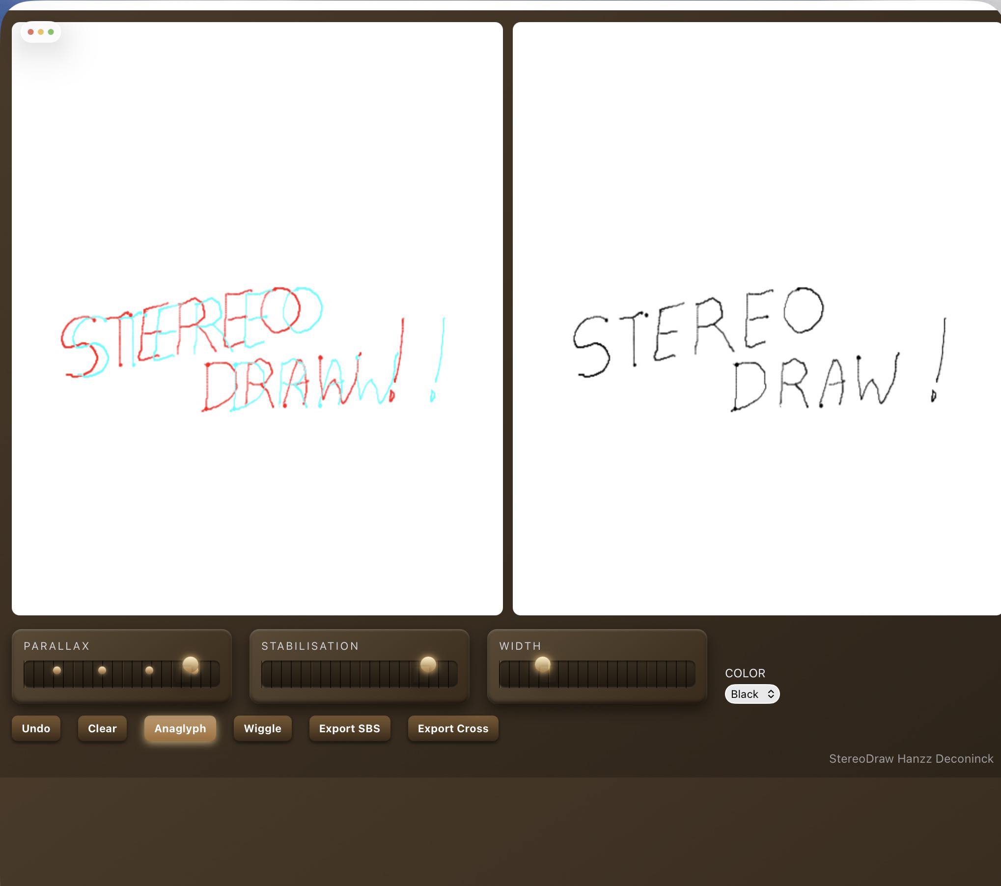Stereodraw