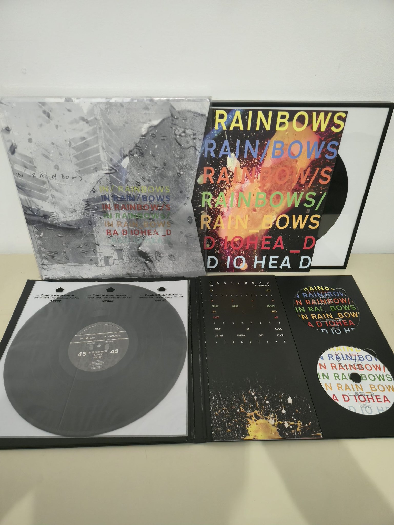 Scored rare Radiohead In Rainbows box set