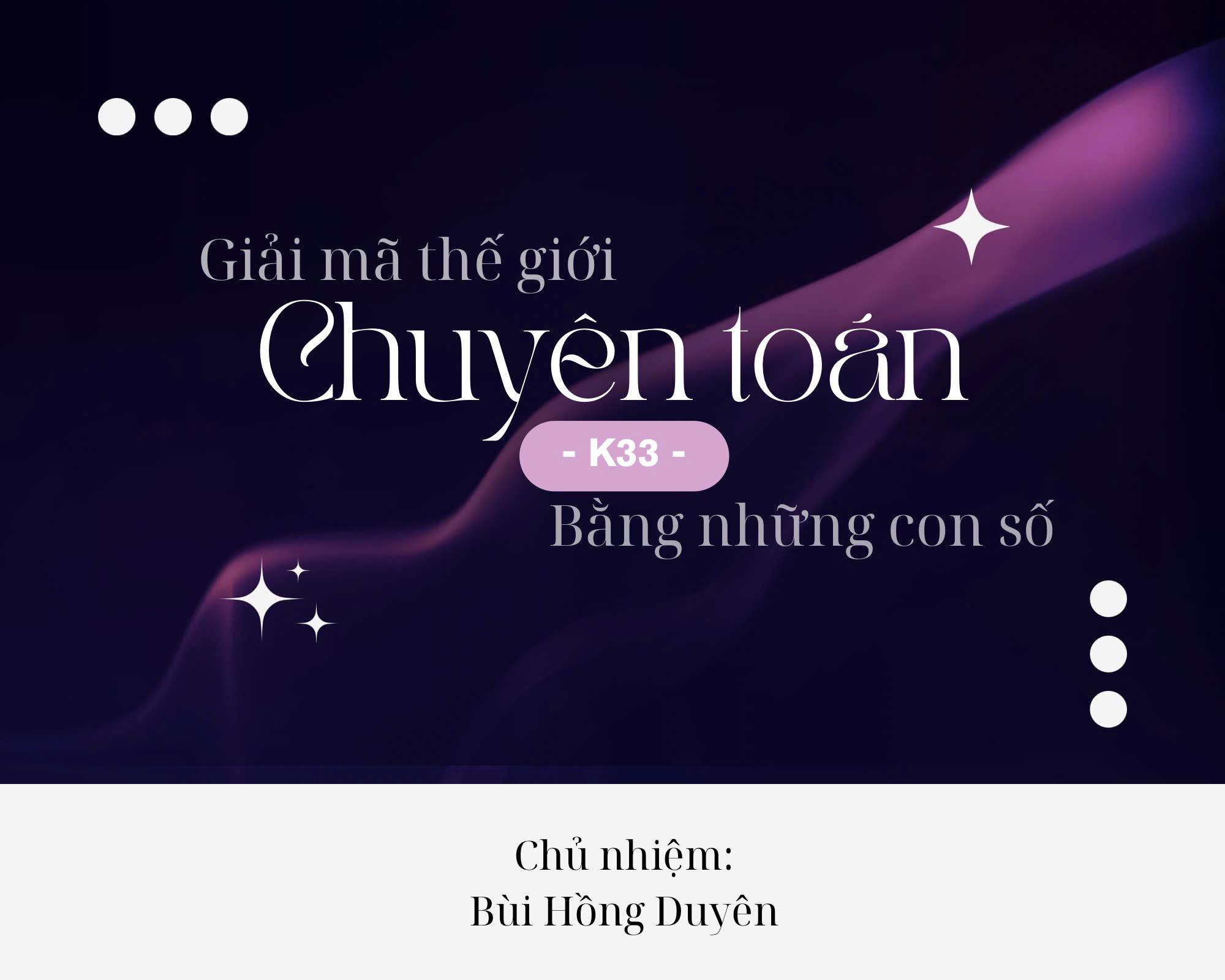 Chuyên Toán K33