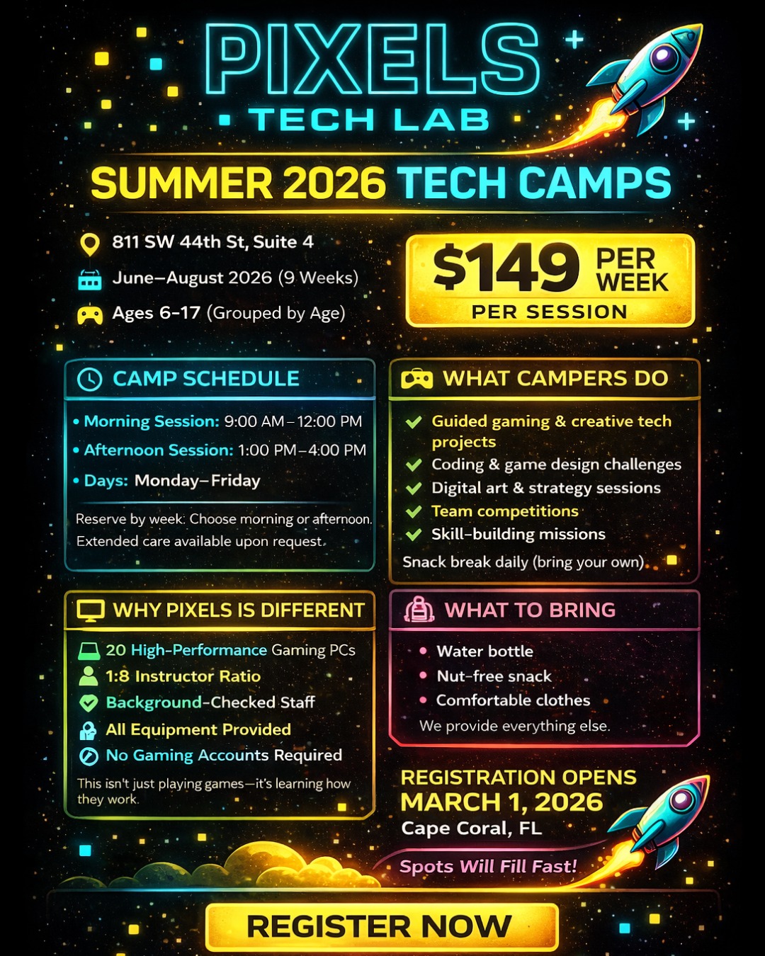 Pixels Tech Lab - 🚀 Summer Just Got an Upgrade! Pixels... | Facebook
