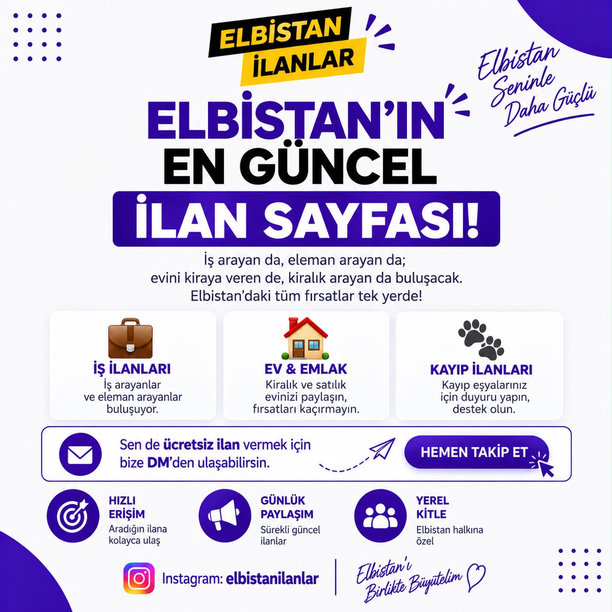 Elbistan İş İlanları ve Satış Palatformu | Facebook