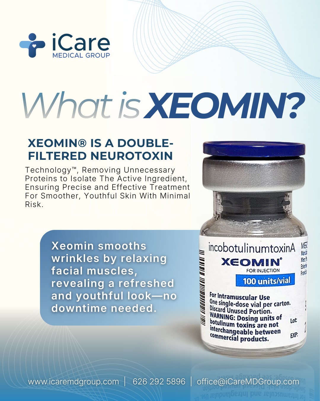 ICare - What exactly is Xeomin? Think of it as the purified, precision ...