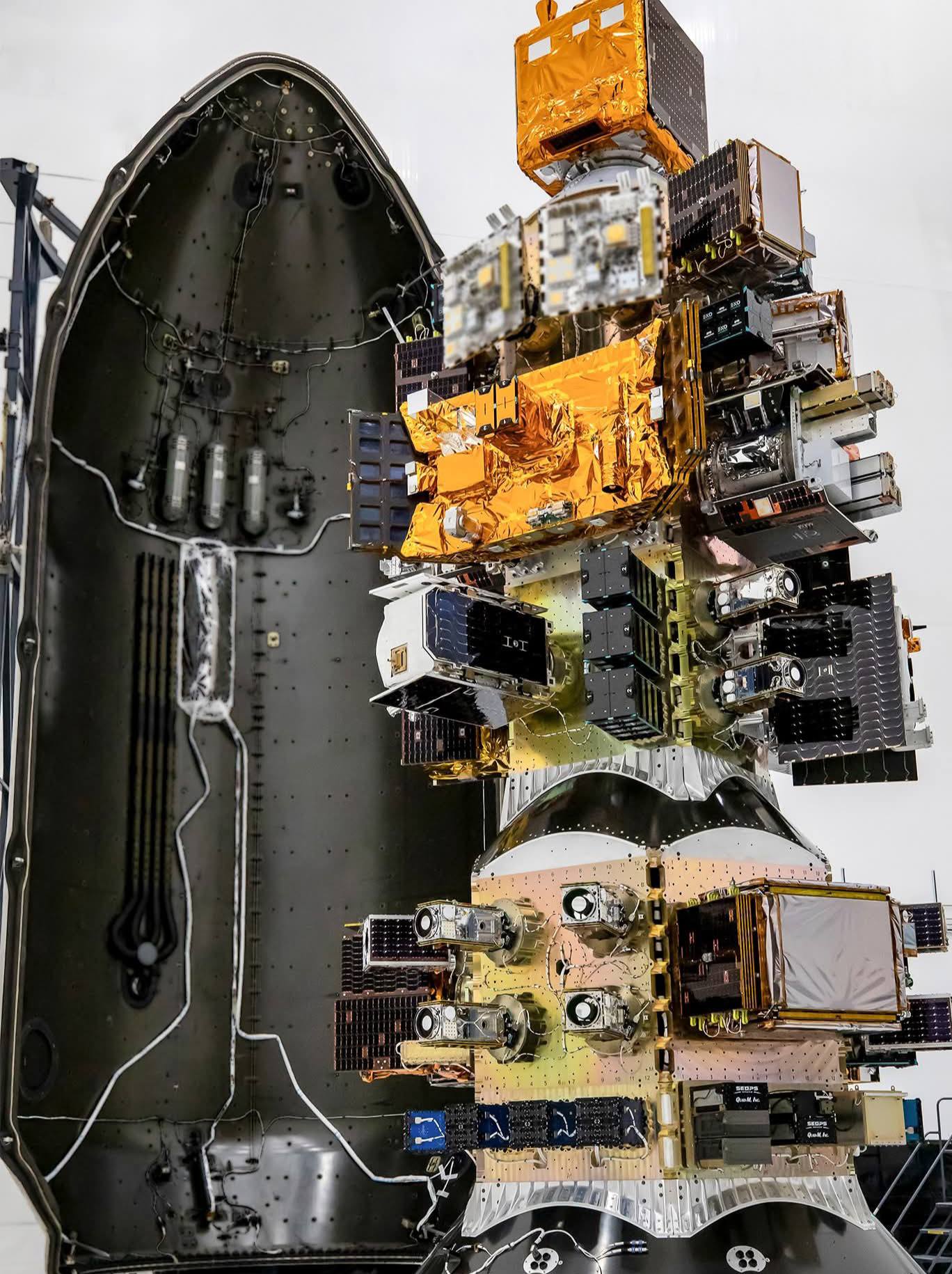 SpaceX will launch more than 100 different payloads today (Nov. 20