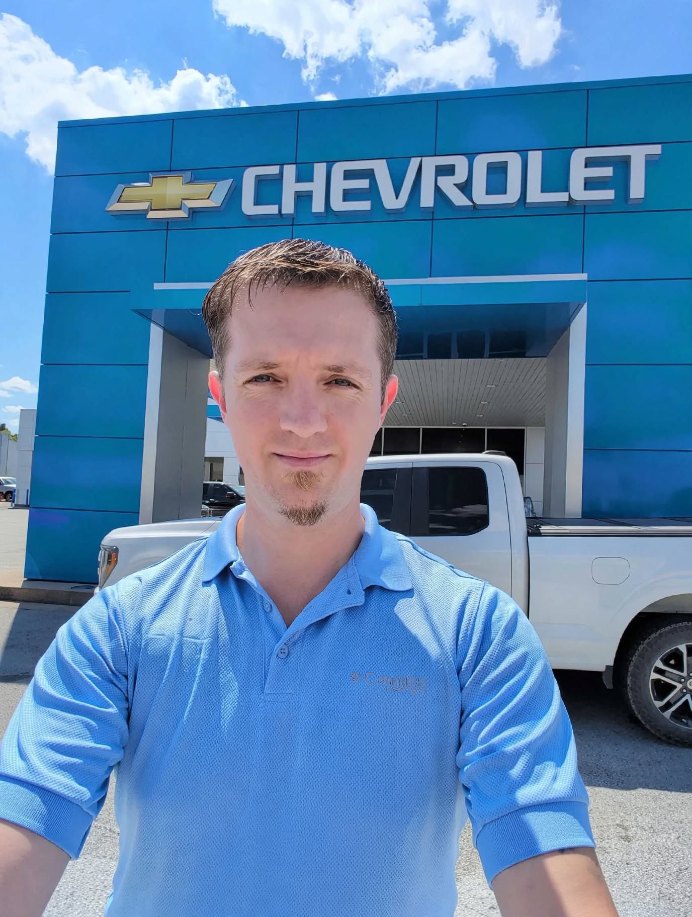Nathaniel at Wood Motor Company on Reels