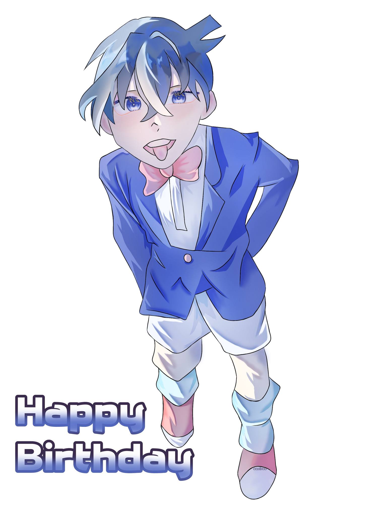 Official Birthday Illustration for Shinichiro Sano — Illustrated