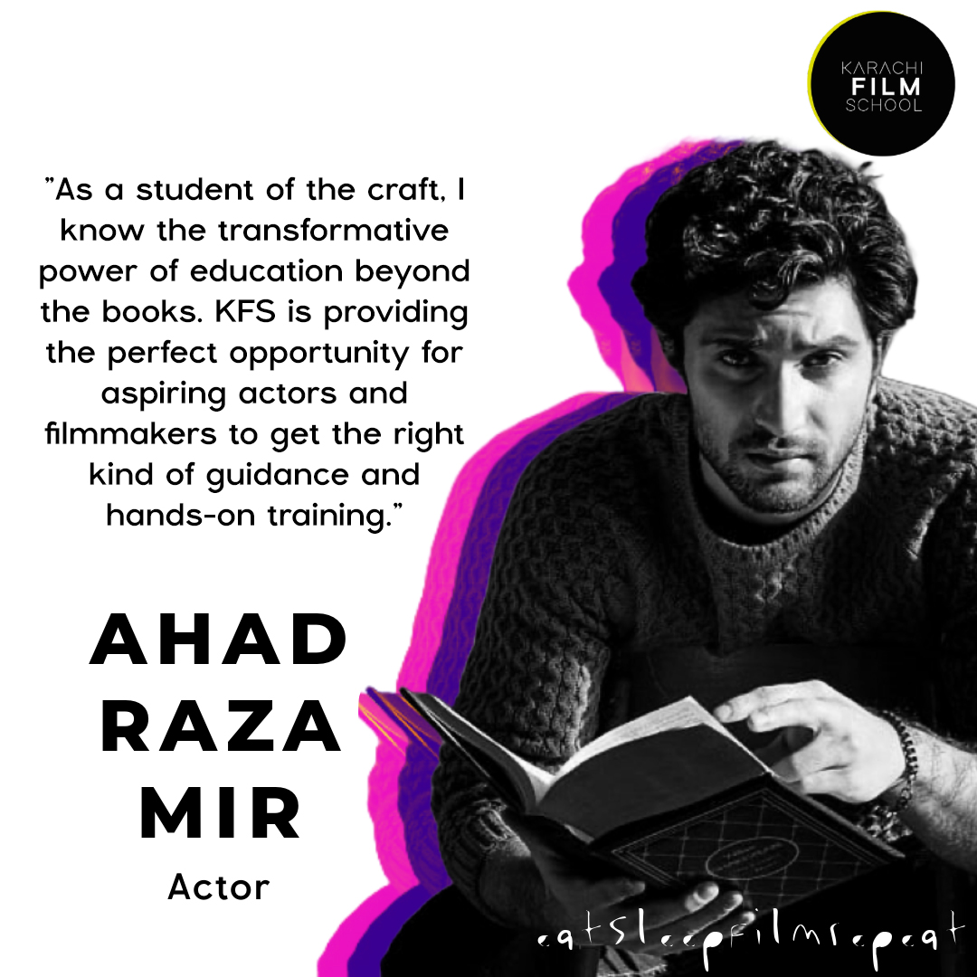 We proudly welcome Mr Ahad Raza Mir... - Karachi Film School