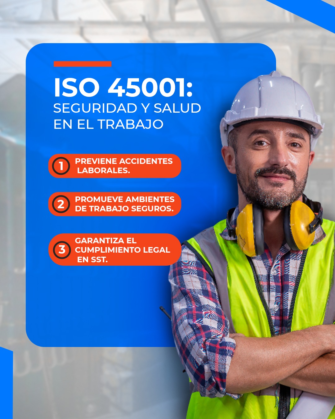 SST Control - 🦺 ISO 45001: Seguridad y Salud en el Trabajo... | Facebook