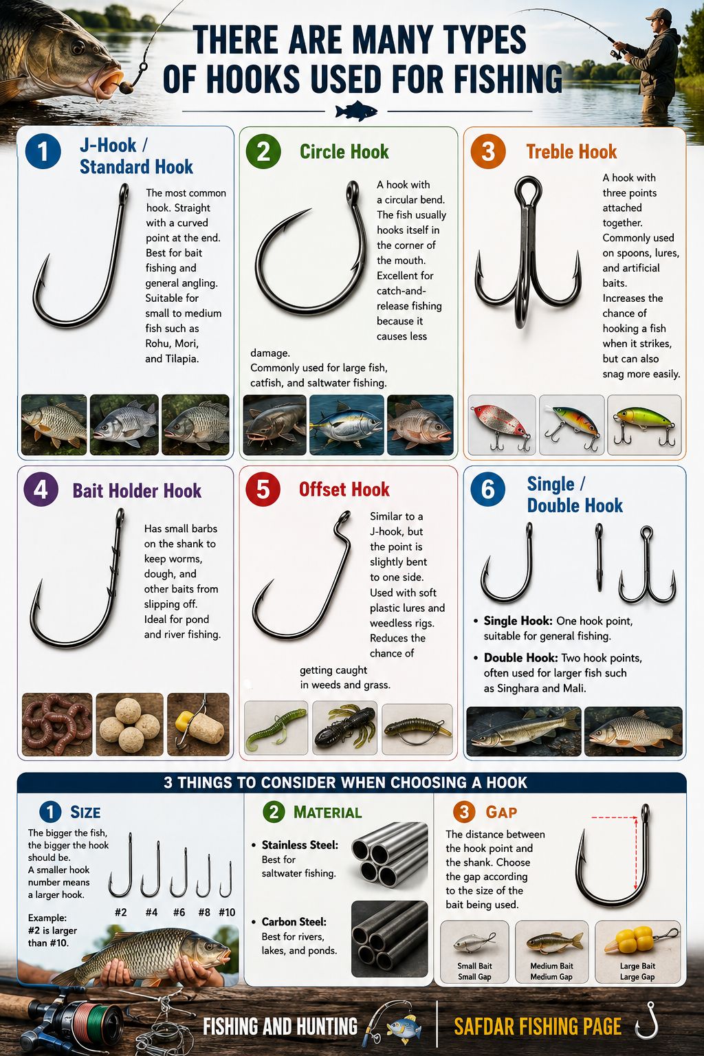 difference between limerick and sproat fish hooks Mustad Superior Single 1575 |100 Pcs| Size: 1-15 Fishing Hook Size Guide: Single