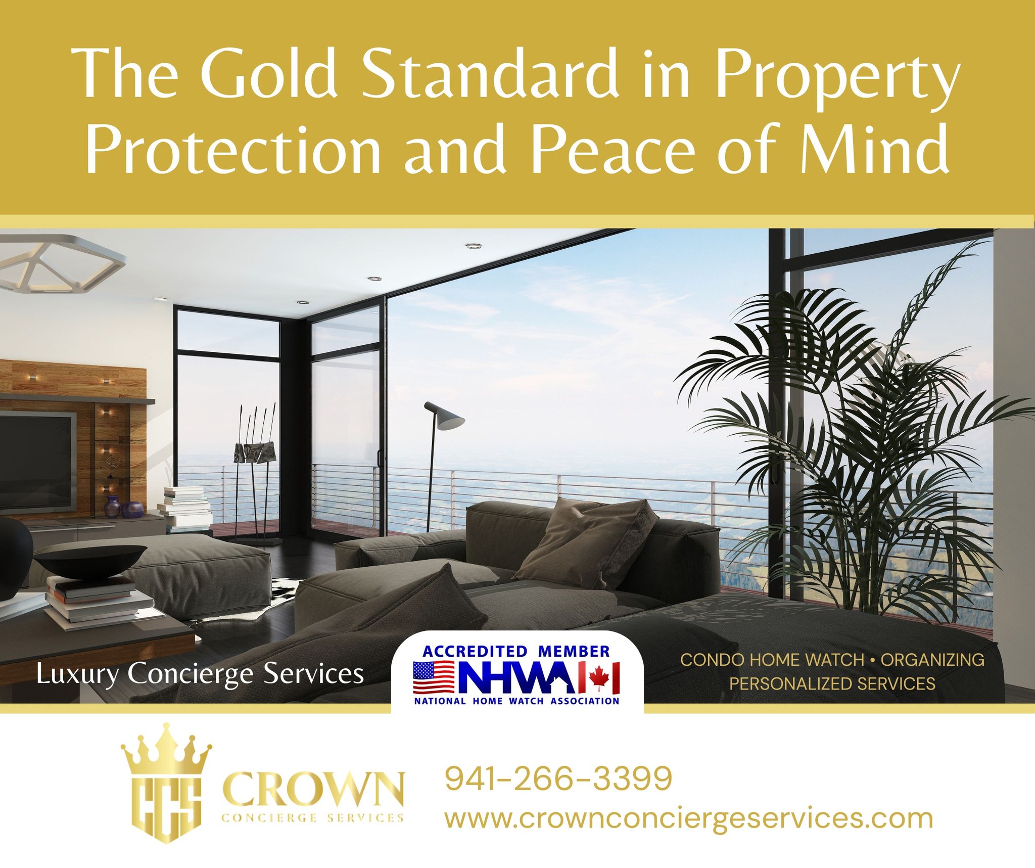 Curated visual reference: Fresh Look at Crown Crown Concierge Services Is Proud To Be An Accredited