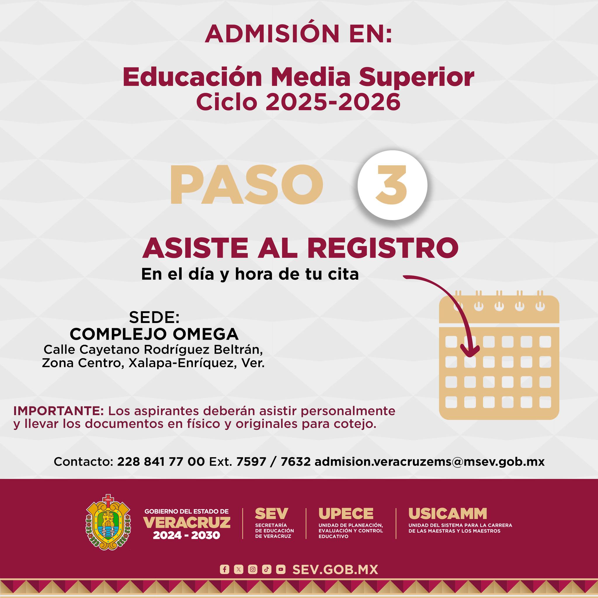 Usicamm SEV - 🔔 ¡Aspirantes del Proceso de Admisión en... | Facebook