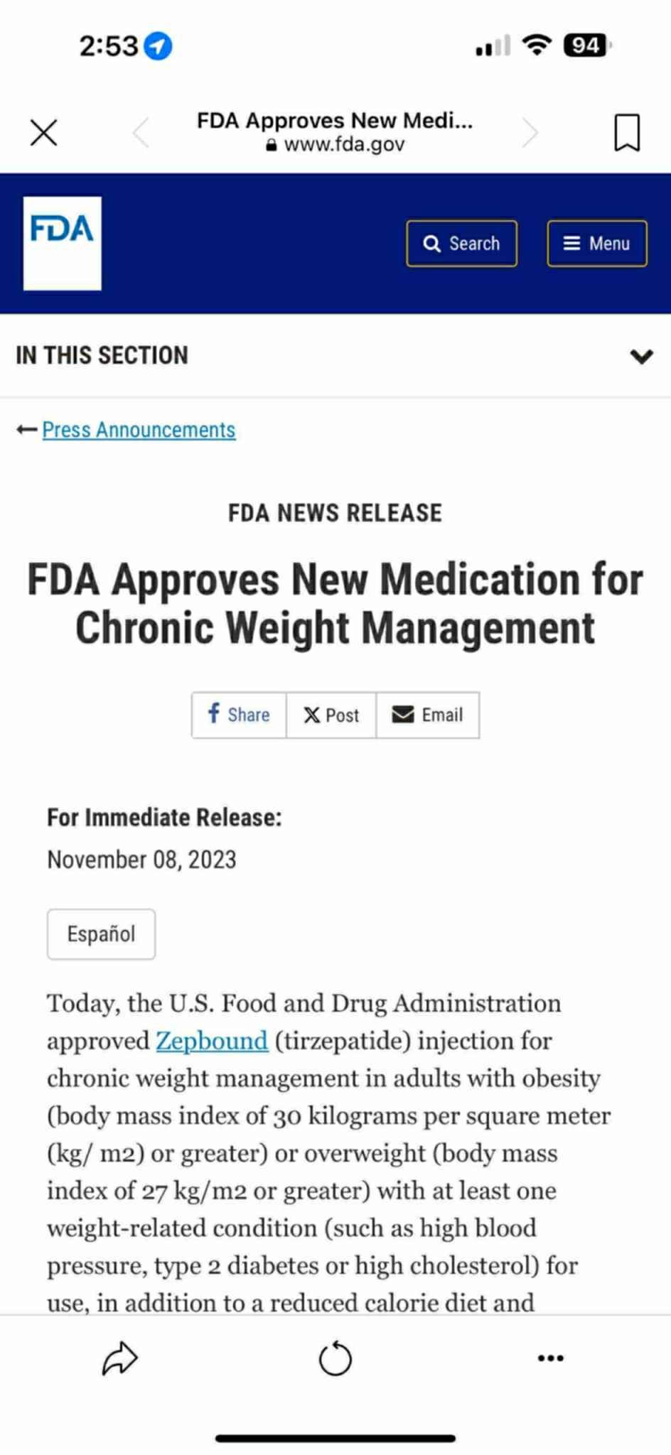 fda news tirzepatide Zepbound copycats remain online despite ban FDA reconsidering its decision to