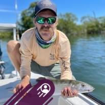Snook fly bite is good right now #florida #snookfly #fish #dolphinboats ...