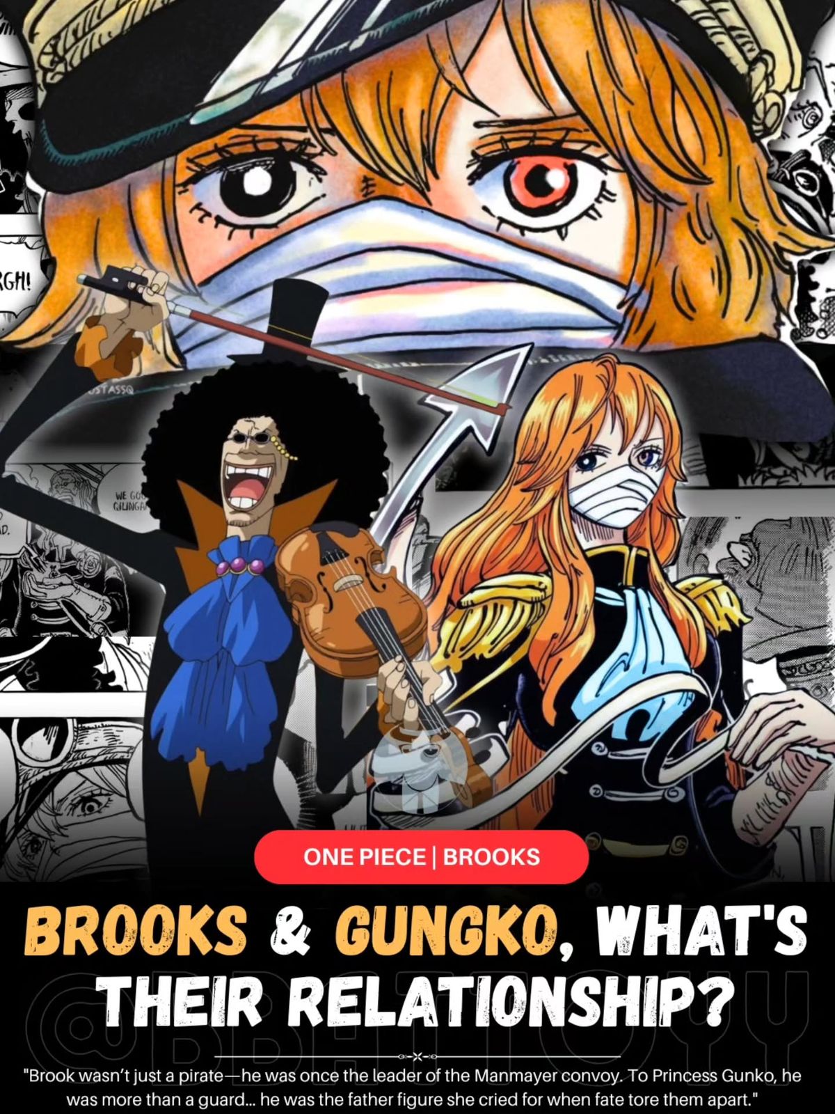 So the reason why I believe Brook will save Gunko, and then she 
