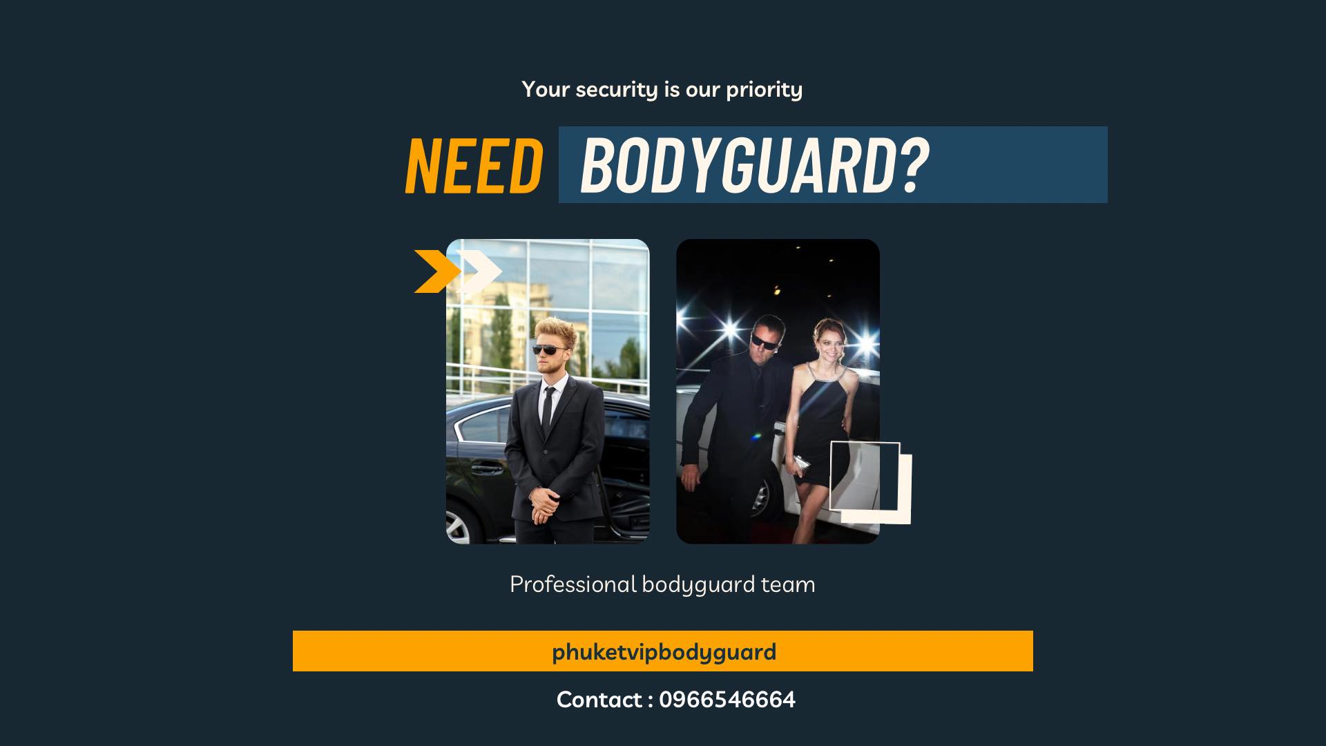 Phuket VIP bodyguard & driver | Phuket