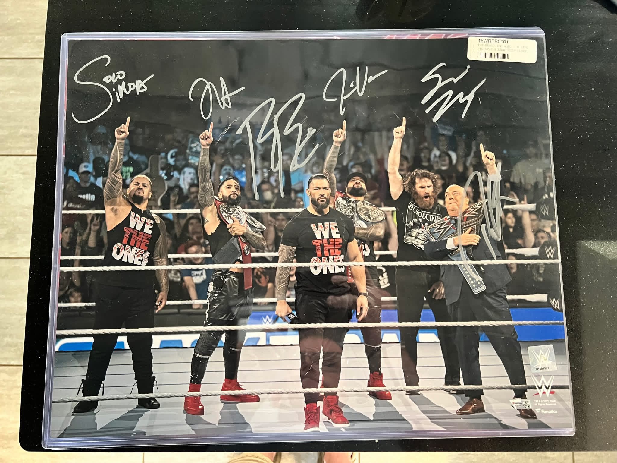 WWE signed photos for sale display picture 1