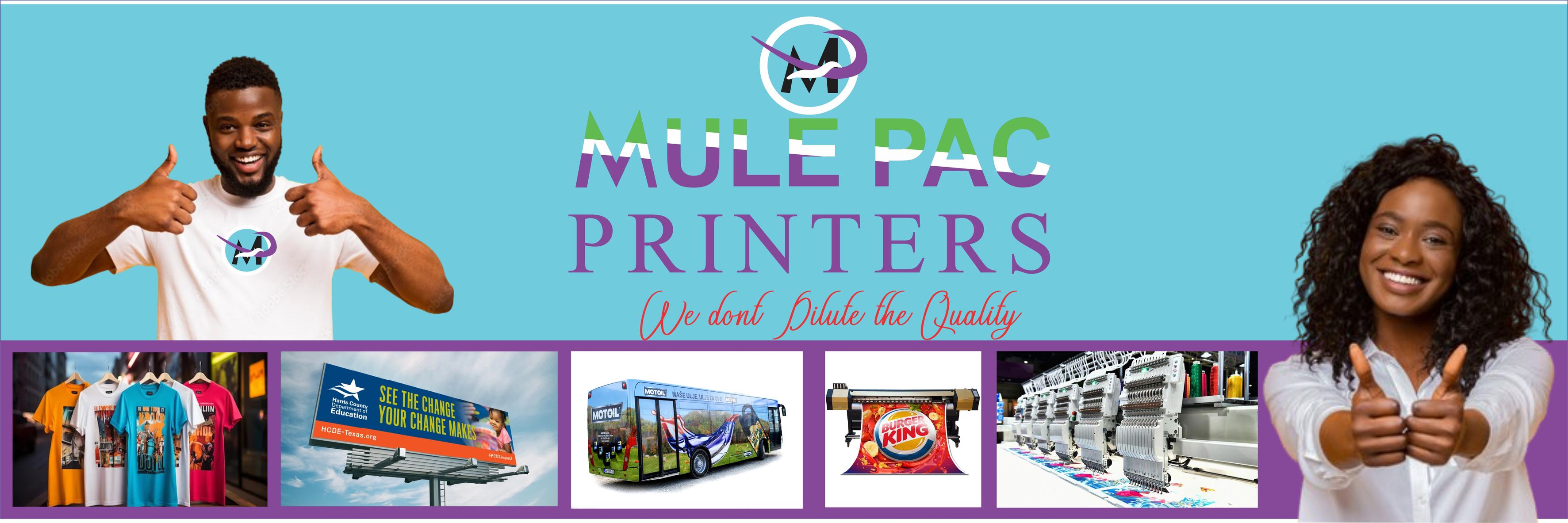 MULE PAC Printers | Lusaka