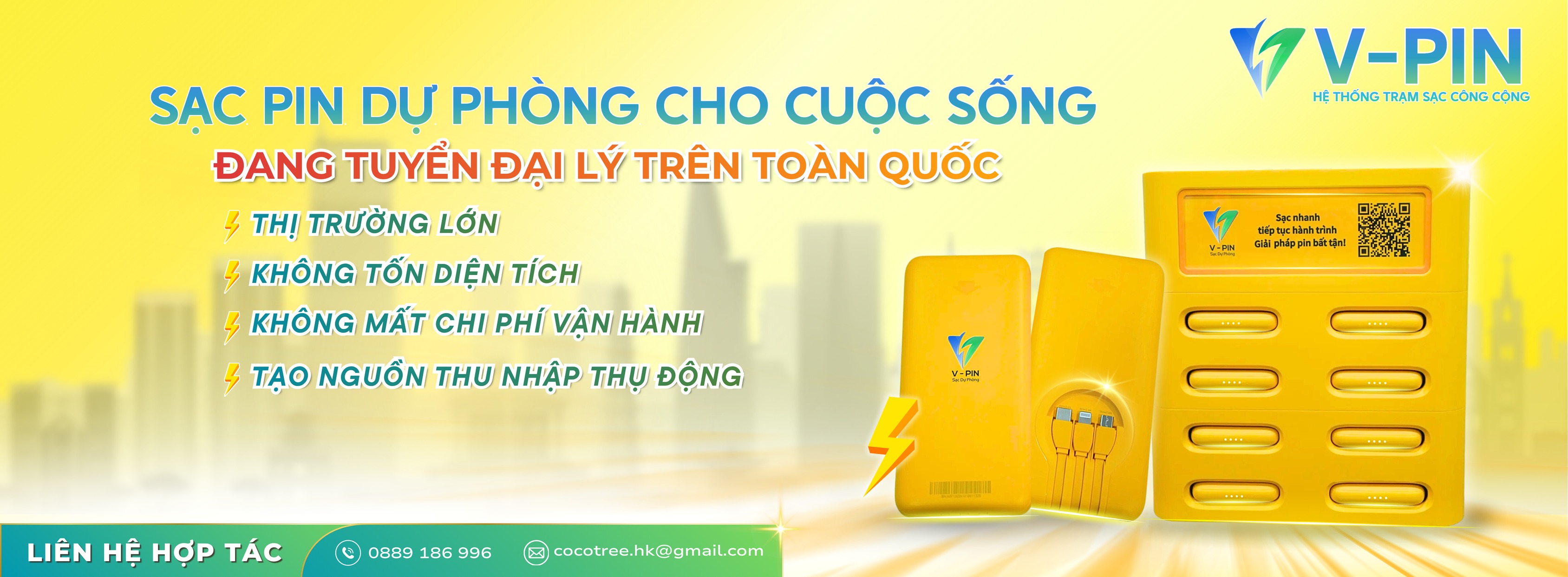 V-PIN Hệ Thống Trạm Sạc Công Cộng | Hanoi