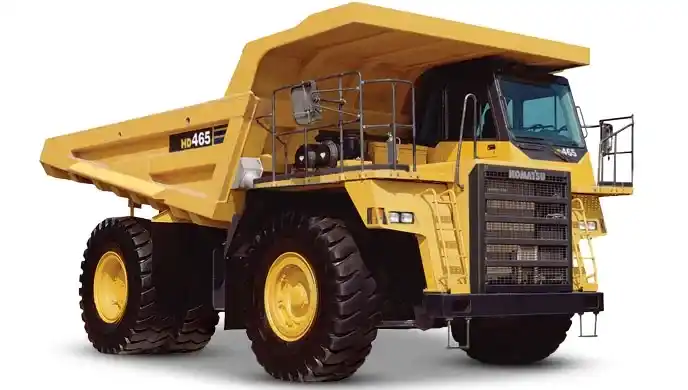 Build foundation road in village spreading gravel by mini Komatsu d20p ...