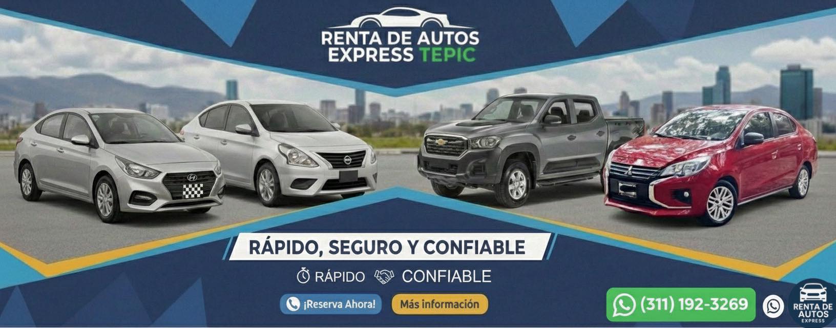 Renta de Autos express Tepic