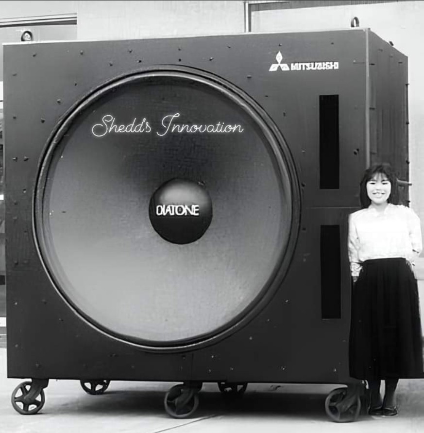 Diatone speaker from Mitsubishi. Diatone was a loudspeaker