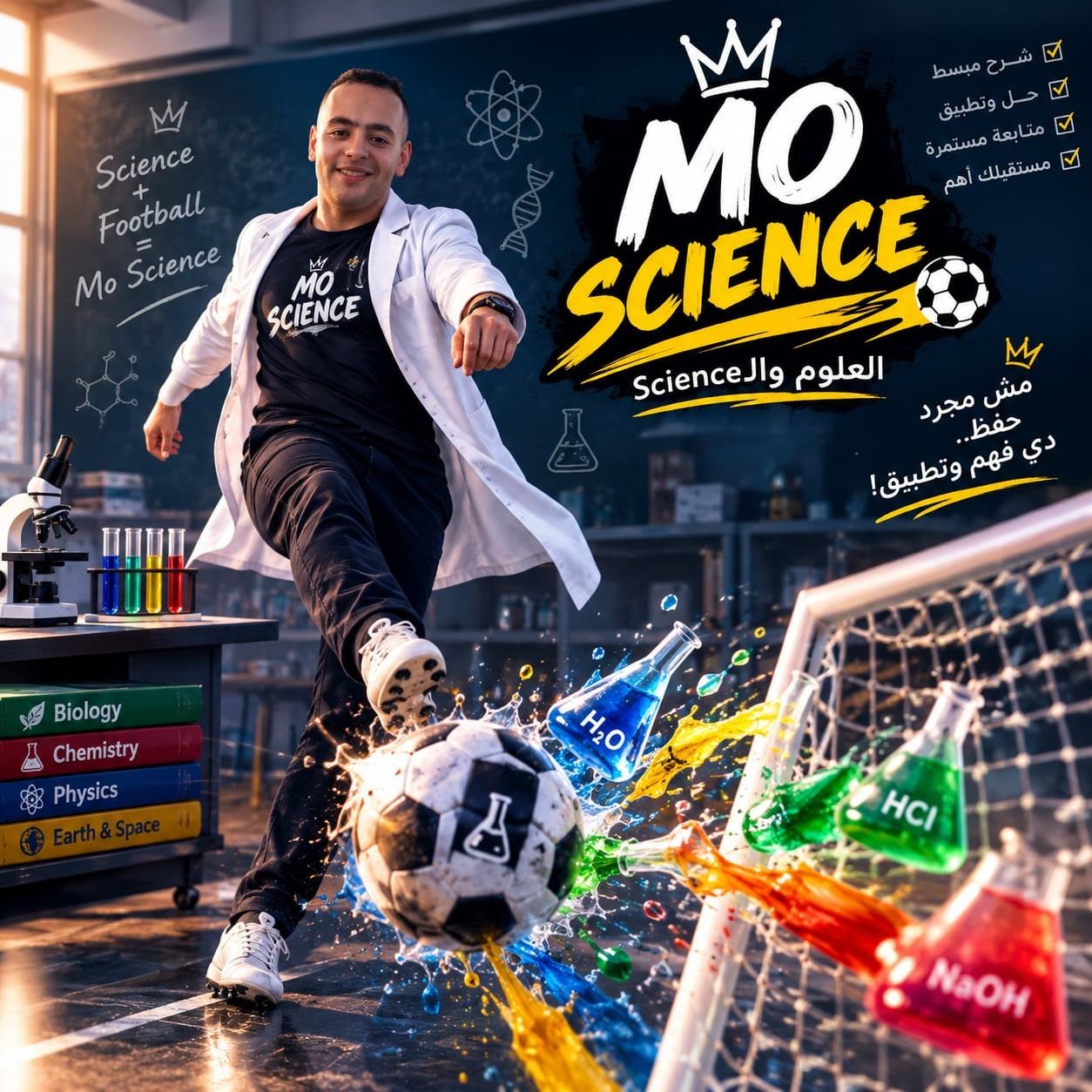 حل امتحان علي lesson 1 Unit 2 Prep2 كتاب المعاصر | MO Science مو ساينس