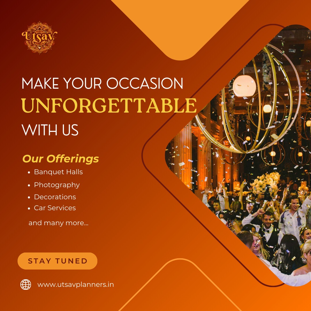 UTSAV PLANS - Make Your Occasion Unforgettable with UTSAV Planners! At ...