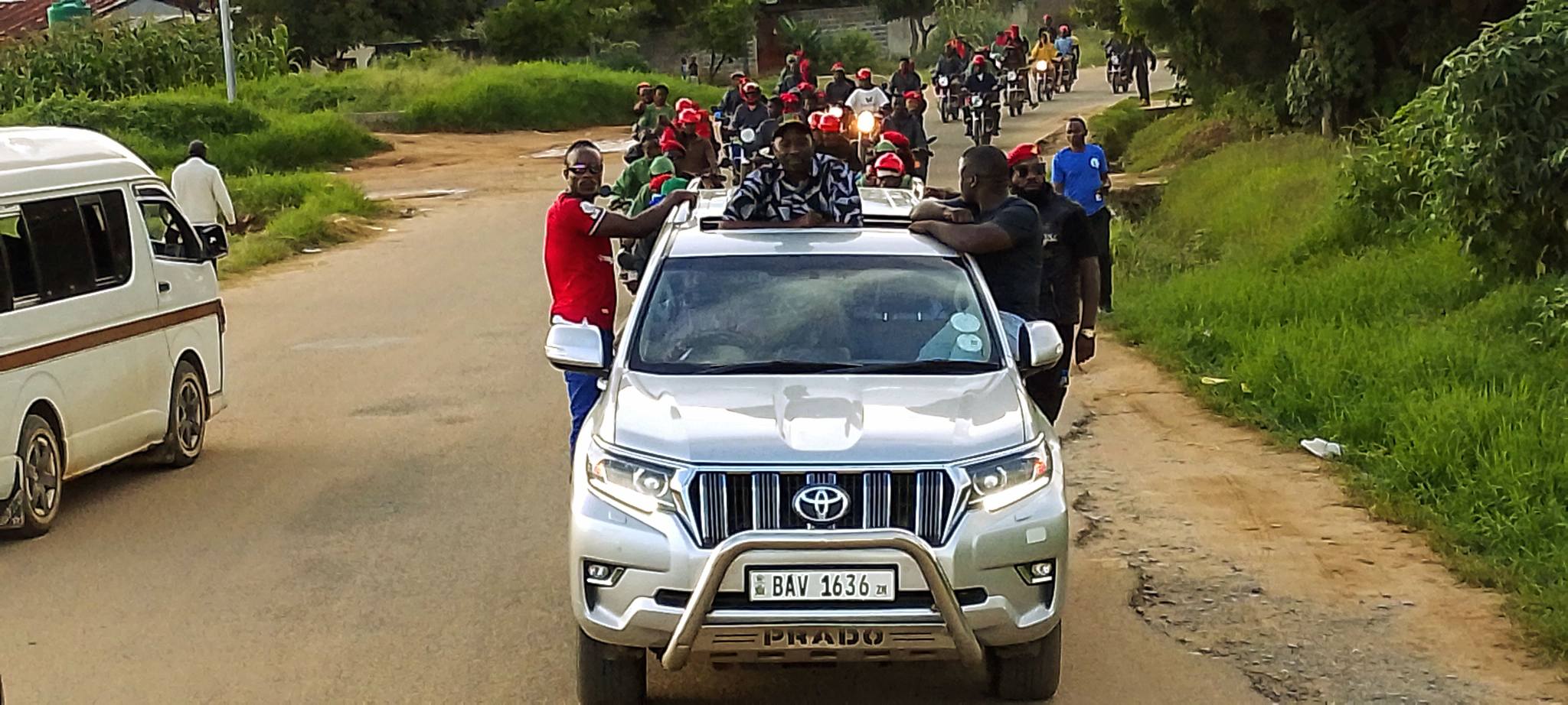 Member of parliament engages with motorbike association