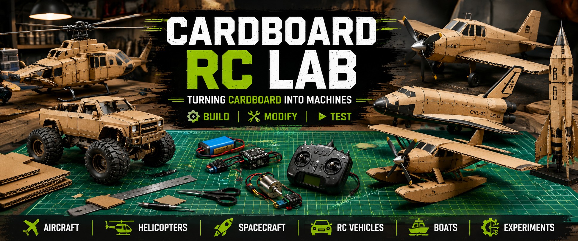 Cardboard RC Lab
