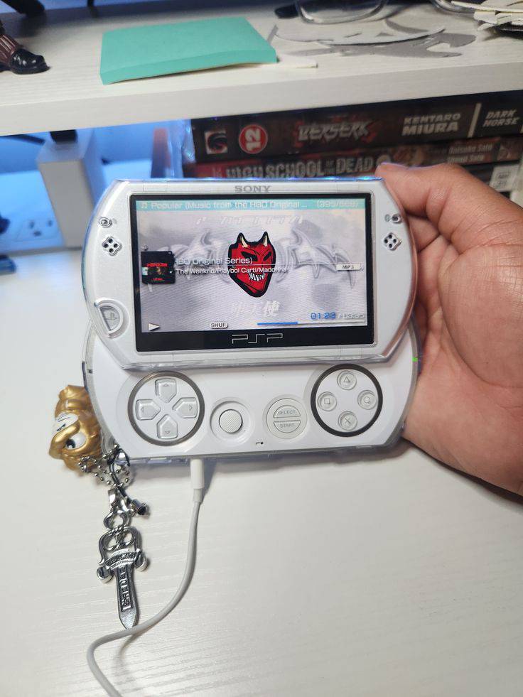 People using their PSP as GPS. The Sony PSP-290 “Go! Explore” is a