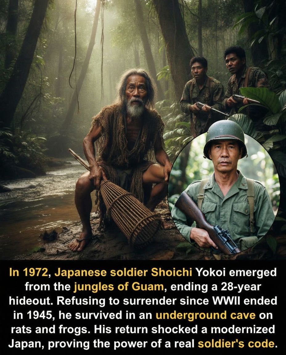 Shoichi Yokoi's incredible true story of survival in Guam after WWII