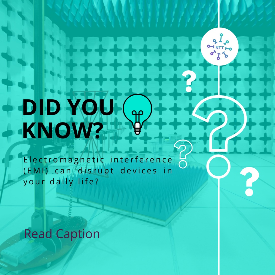 NexorTest - Did you know? ⚡📱💻 Electromagnetic Interference (EMI) is an ...