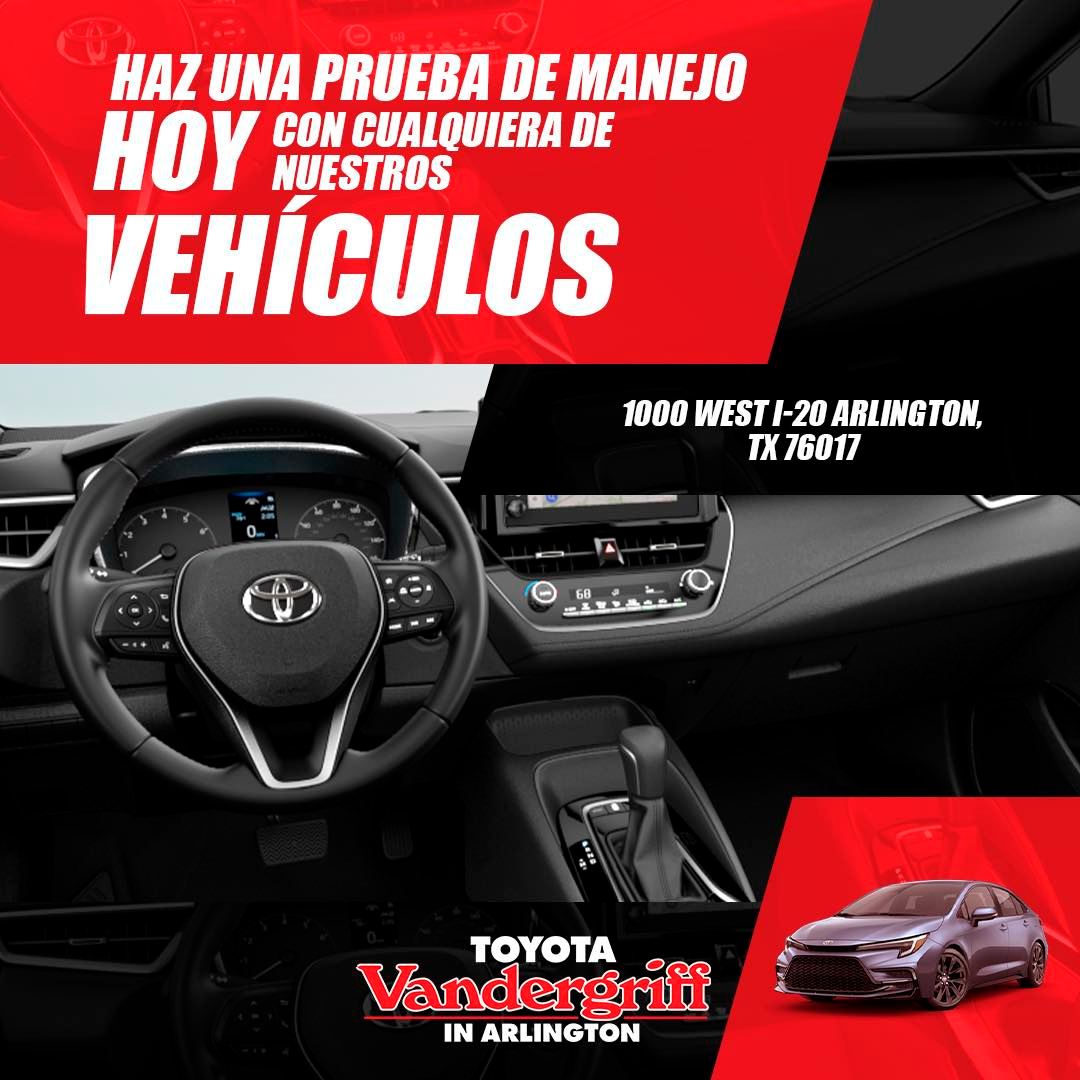Vandergriff toyota latino arlington tx