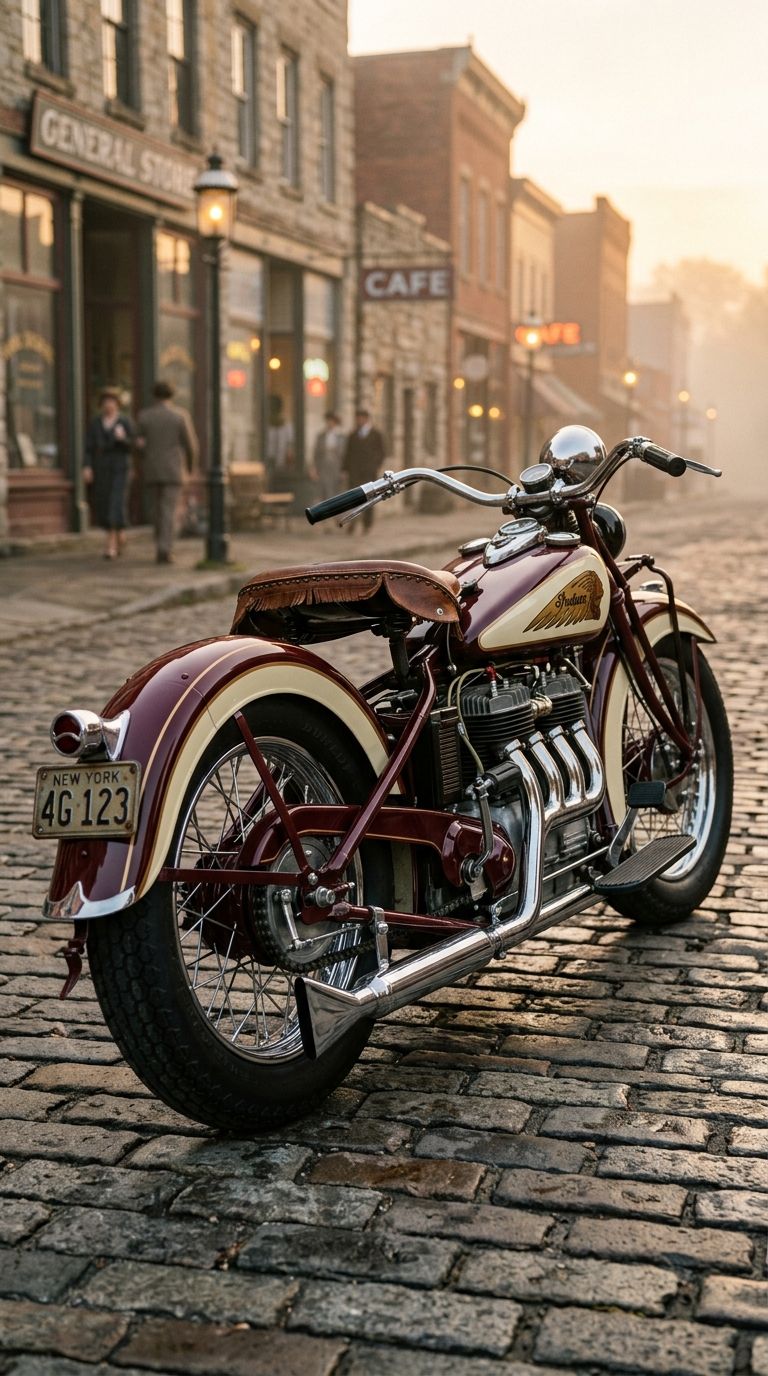 A True Classic: 1938 Indian Motorcycle