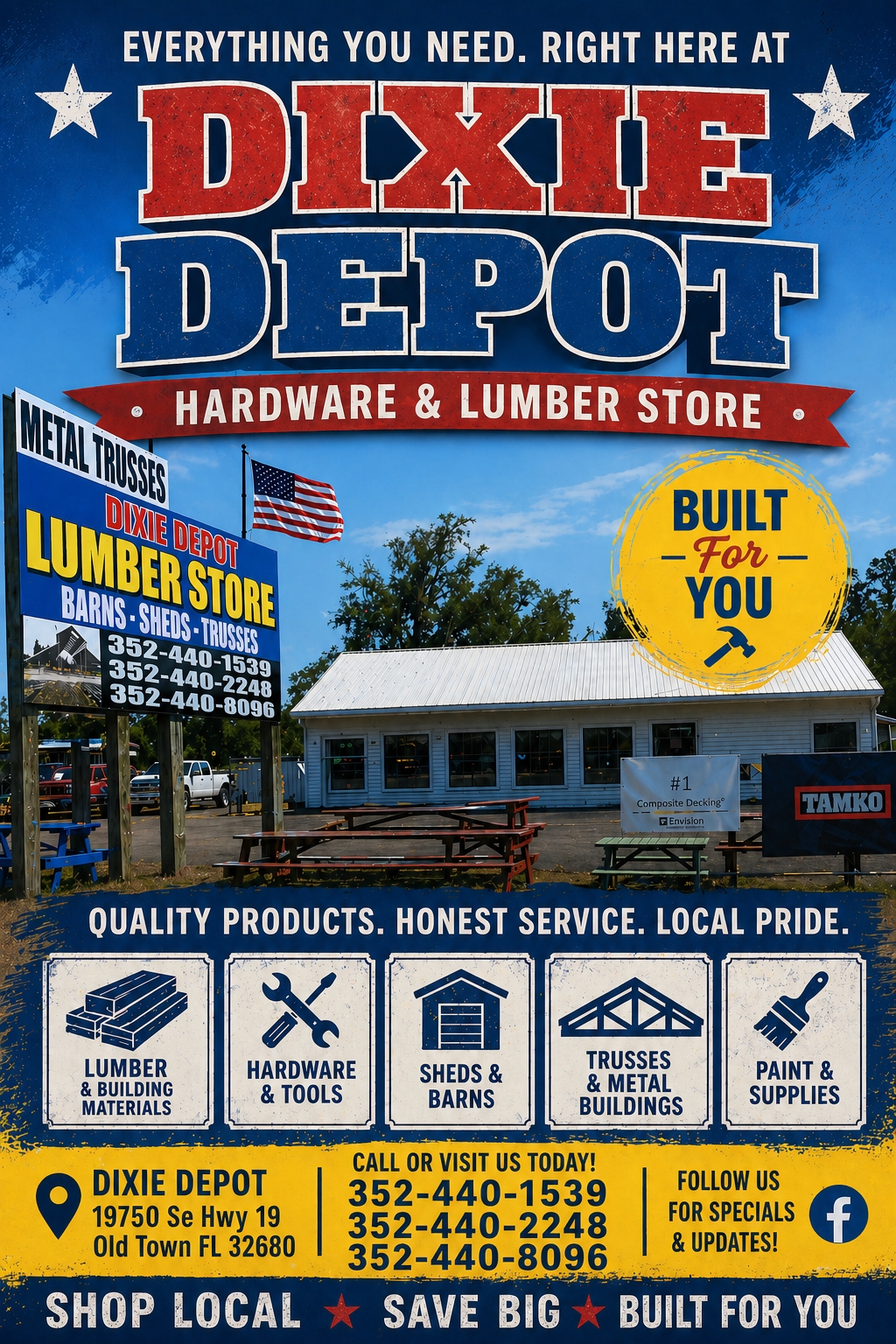 Dixie Depot | Old Town FL