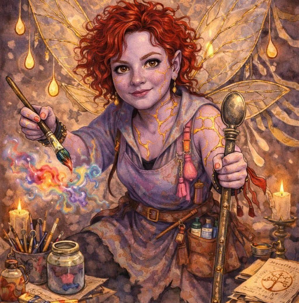 Some days, one wing is enough. 🖍️🧚 Color Between the Flares: Sanctuary ...