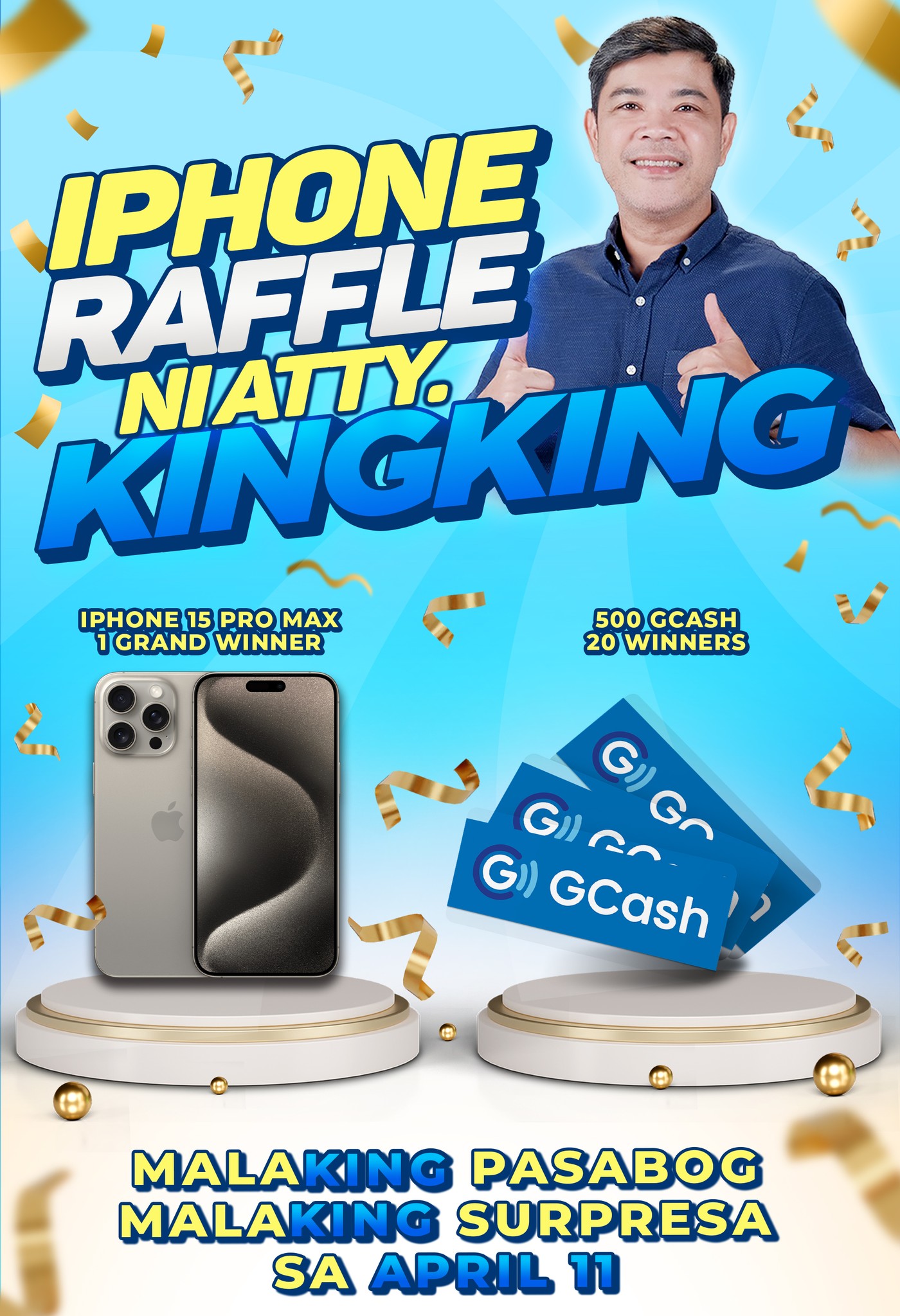 Atty - 20 WINNERS OF P500 GCASH UG IPHONE! Ang mga Negrosanon deserving ...