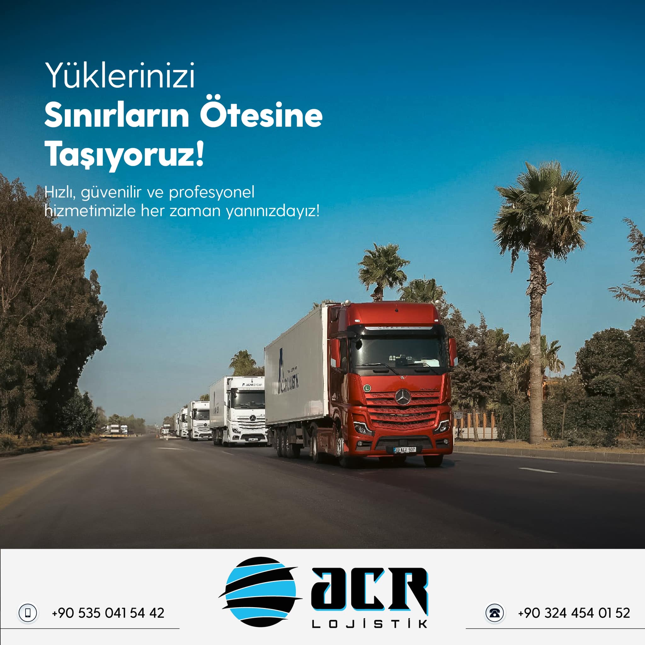 Acar - Yüklerinizi Sınırların Ötesine Taşıyoruz!✨ Hızlı, güvenilir ve 