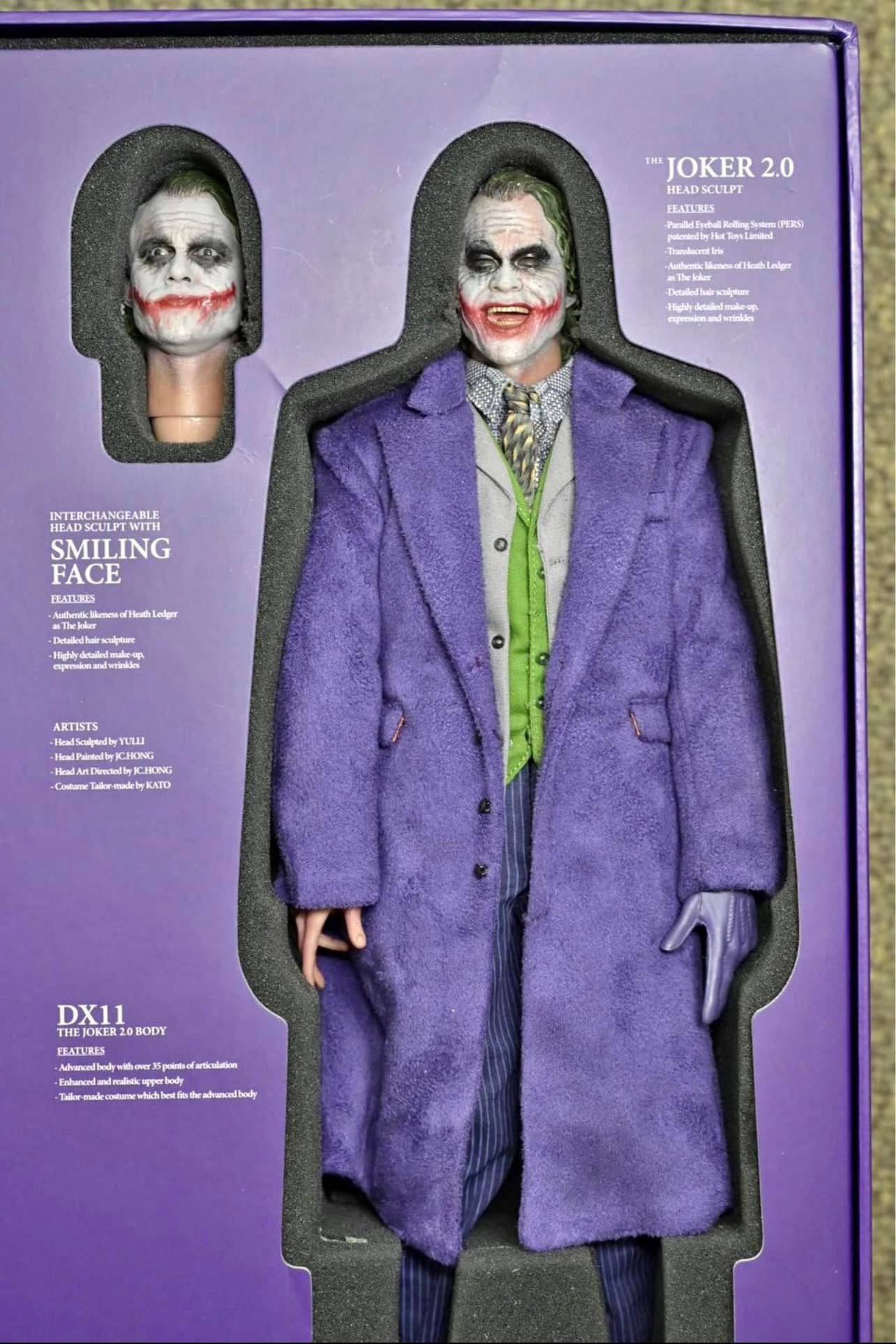 Hot Toys DX11 Joker 2.0 action figure for sale